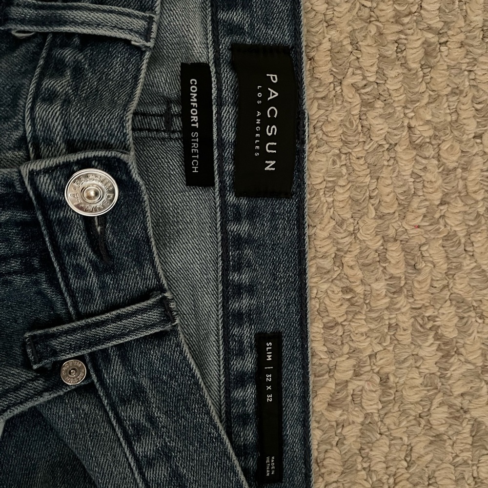 Pacsun new jeans slim 32 x 32 comfor stretch